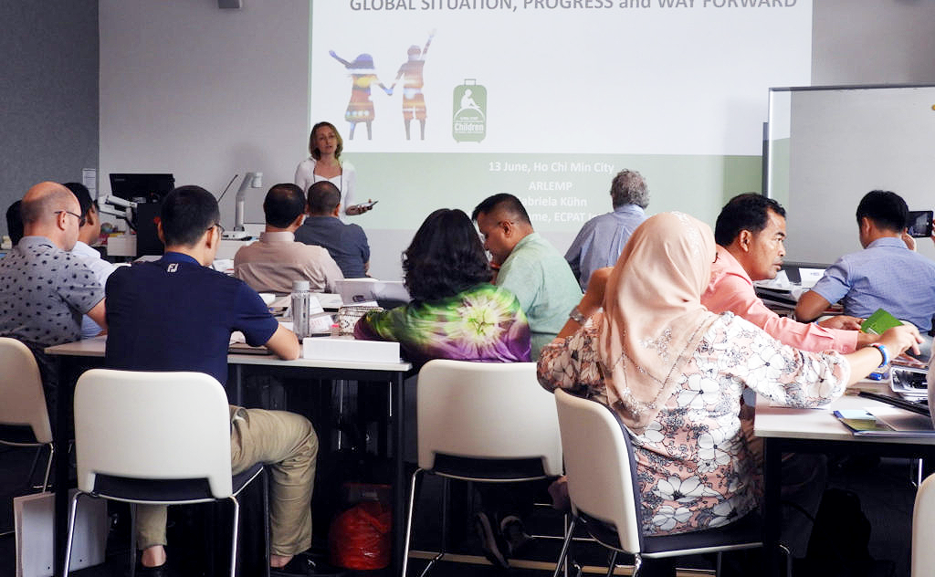 Police training sexual exploitation of children ECPAT Vietnam